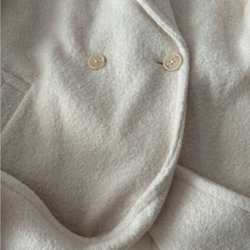 Cream Teddy Jacket - Picture 6 of 7